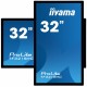 iiyama ProLite TF3215MC-B2 pantalla para PC 80 cm (31.5") 1920 x 1080 Pixeles Full HD LED Pantalla táctil Quiosco Negro