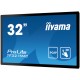 iiyama ProLite TF3215MC-B2 pantalla para PC 80 cm (31.5") 1920 x 1080 Pixeles Full HD LED Pantalla táctil Quiosco Negro
