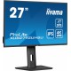 iiyama ProLite XUB2792UHSU-B6 pantalla para PC 27" 3840 x 2160 Pixeles 4K Ultra HD LED Negro (HDMI, DisplayPort)