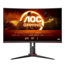 AOC G2 C27G2Z3/BK pantalla para PC 27" 1920 x 1080 Pixeles Full HD LED Negro, Rojo (HDMI, DisplayPort)