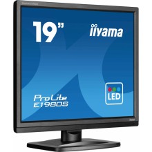 iiyama ProLite E1980S-B1 pantalla para PC 19" 1280 x 1024 Pixeles VGA LED Negro (HDMI, DisplayPort)