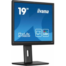 iiyama ProLite B1980S-B1 pantalla para PC 19" 1280 x 1024 Pixeles VGA LED Negro (HDMI, DisplayPort)