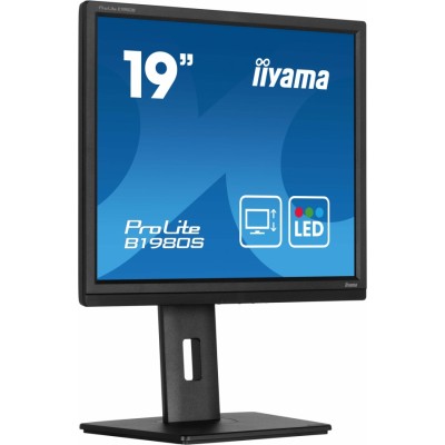 iiyama ProLite B1980S-B1 pantalla para PC 19" 1280 x 1024 Pixeles VGA LED Negro (HDMI, DisplayPort)