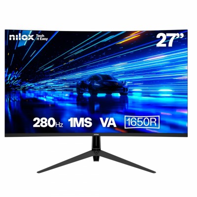 Nilox NXM27CV28001 pantalla para PC 27" 1920 x 1080 Pixeles Full HD LED Negro (HDMI)