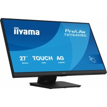 iiyama ProLite T2754MSC-B2AG pantalla para PC 27" 1920 x 1080 Pixeles Full HD LED Pantalla táctil Multi-usuario Negro (HDMI, VG