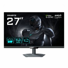 GIGABYTE G27UP Monitor de juego 27--- 4K UHD - Modo dual (4K 160Hz o FHD 320Hz), 3840 x 2160, 1ms, 400 cd/m2, FreeSync Premium, 