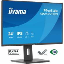 iiyama ProLite XB2497HSN-B1 pantalla para PC 23.8" 1920 x 1080 Pixeles Full HD LED Negro (HDMI, DisplayPort)