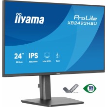 iiyama ProLite XB2493HSU-B1 pantalla para PC 23.8" 1920 x 1080 Pixeles Full HD LED Negro (HDMI, DisplayPort)