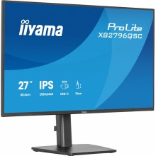 iiyama ProLite XB2796QSC-B1 pantalla para PC 27" 2560 x 1440 Pixeles Quad HD LED Negro (HDMI, DisplayPort)