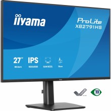 iiyama ProLite XB2791HS-B1 pantalla para PC 27" 1920 x 1080 Pixeles Full HD LED Negro (HDMI, DisplayPort)