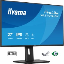 iiyama ProLite XB2797HSN-B1 pantalla para PC 27" 1920 x 1080 Pixeles Full HD LCD Negro (HDMI, DisplayPort)