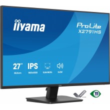 iiyama ProLite X2791HS-B1 pantalla para PC 27" 1920 x 1080 Pixeles Full HD LED Negro (HDMI, DisplayPort)