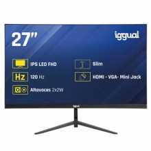 iggual Monitor 27" IPS 1ms FHD 120Hz VGA HDMI +Altavoces (HDMI, VGA)