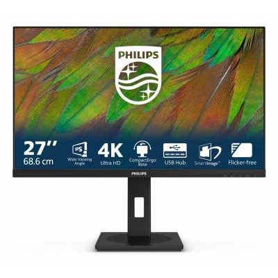 Philips 3000 series 27B1N3800/00 pantalla para PC 27" 3840 x 2160 Pixeles 4K Ultra HD LCD Negro (HDMI, DisplayPort)