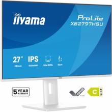 iiyama ProLite XB2797HSU-W1 pantalla para PC 27" 1920 x 1080 Pixeles Full HD LED Blanco (HDMI, DisplayPort)