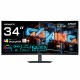 GIGABYTE MO34WQC36 Monitor Gaming Curvo 34” WQHD - 3440 x 1440, 360Hz, 0.03ms, KVM, 300 cd/m², FreeSync Premium Pro, Displ