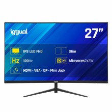 iggual Monitor 27" 1ms FHD 120Hz VGA HDMI DP MM (HDMI, DisplayPort, VGA)