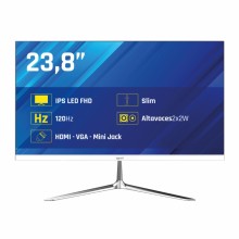 iggual Monitor 24" IPS 1ms FHD 120Hz MM blanco (HDMI, VGA)