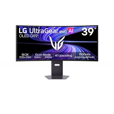 LG 39GX950B-B pantalla para PC 39" 5120 x 2160 Pixeles 5K Ultra HD OLED Negro (HDMI, DisplayPort)