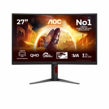 AOC G4 Gaming pantalla para PC 27" 2560 x 1440 Pixeles Quad HD LED Negro, Rojo (HDMI, DisplayPort)