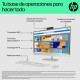 HP 27-cr0026ns AMD Ryzen™ 3 7320U 27" 1920 x 1080 Pixeles PC todo en uno 8 GB LPDDR5-SDRAM 512 GB SSD Windows 11 Home Wi-Fi