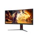 AOC G4 CU34G4CA pantalla para PC 34" 3440 x 1440 Pixeles Wide Quad HD Negro, Rojo (HDMI, DisplayPort)