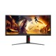 AOC G4 CU34G4CA pantalla para PC 34" 3440 x 1440 Pixeles Wide Quad HD Negro, Rojo (HDMI, DisplayPort)
