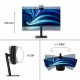Philips 3000 series 34B2U3600CH/00 pantalla para PC 34" 3440 x 1440 Pixeles Wide Quad HD LCD Negro (HDMI, DisplayPort)