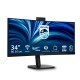 Philips 3000 series 34B2U3600CH/00 pantalla para PC 34" 3440 x 1440 Pixeles Wide Quad HD LCD Negro (HDMI, DisplayPort)