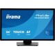 iiyama ProLite T2452MSC-B2 pantalla para PC 24" 1920 x 1080 Pixeles Full HD Pantalla táctil Negro (HDMI, DisplayPort)