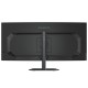 GIGABYTE MO34WQC36 Monitor Gaming Curvo 34” WQHD - 3440 x 1440, 360Hz, 0.03ms, KVM, 300 cd/m², FreeSync Premium Pro, Displ