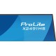 iiyama ProLite X2491HS-B1 pantalla para PC 23.8" 1920 x 1080 Pixeles Full HD LCD Negro (HDMI, DisplayPort)