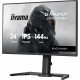 iiyama G-MASTER GB2441HSU-B1 pantalla para PC 23.8" 1920 x 1080 Pixeles Full HD LED Negro (HDMI, DisplayPort)