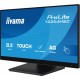 iiyama T2254MSC-B2AG pantalla para PC 21.5" 1920 x 1080 Pixeles Full HD LED Pantalla táctil Negro (HDMI, DisplayPort)