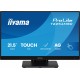 iiyama T2254MSC-B2AG pantalla para PC 21.5" 1920 x 1080 Pixeles Full HD LED Pantalla táctil Negro (HDMI, DisplayPort)