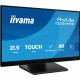 iiyama T2254MSC-B2AG pantalla para PC 21.5" 1920 x 1080 Pixeles Full HD LED Pantalla táctil Negro (HDMI, DisplayPort)