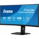 iiyama ProLite XCB3494WQSU-B1 pantalla para PC 34" 3440 x 1440 Pixeles UltraWide Quad HD LED Negro (HDMI, DisplayPort)