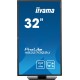 iiyama ProLite XB3270QSU-B1 pantalla para PC 31.5" 2560 x 1440 Pixeles Quad HD LED Negro (HDMI, DisplayPort)
