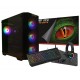 Zone Evil AMD Ryzen 5 4650G/16GB/2 Tb NVMe/Monitor 24" Teclado raton auriculares y alfombriila Ordenador Gaming