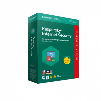 Kaspersky Lab Internet Security 2018 1usuario(s) 1año(s) Full license Español