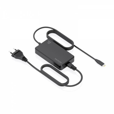 AISENS Cargador De Sobremesa GaN 65W PD3.0 1xUSB-C 1.8m, Negro