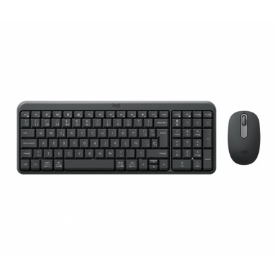 Logitech MK250 Combo teclado Ratón incluido Universal RF Wireless + Bluetooth QWERTY Español Grafito