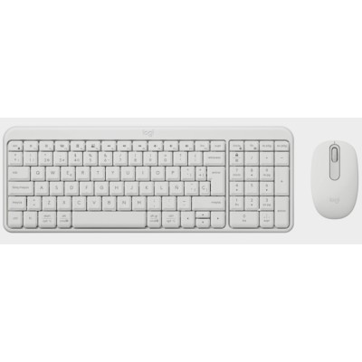 Logitech MK250 Combo teclado Ratón incluido Universal RF Wireless + Bluetooth QWERTY Español Blanco