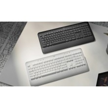 Logitech Signature K650 teclado Oficina Bluetooth QWERTY Español Grafito