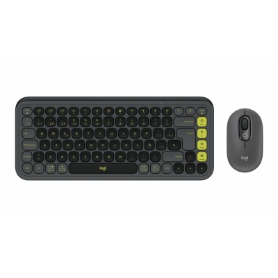 Logitech POP Icon Combo teclado Ratón incluido Universal Bluetooth QWERTY Español Grafito