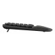 Logitech Wave Keys for Business, teclado ergonómico inalámbrico con reposamanos acolchado, tecnología Logi Bolt segura, Bl