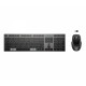 HP Combinación de teclado y ratón inalámbricos recargables multidispositivo 725