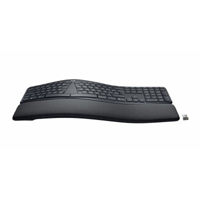 Logitech ERGO K860 Split for Business teclado Oficina Bluetooth QWERTY Español Grafito