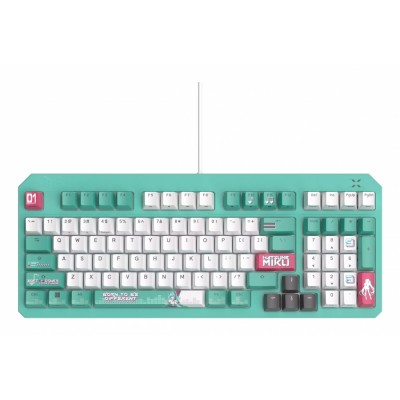 ASUS TUF Gaming K3 Gen II Hatsune Miku Edition teclado Juego USB Multicolor