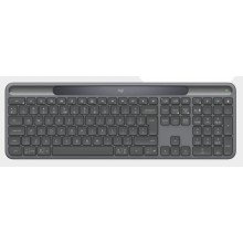 Logitech Signature Slim Solar + K980 for Business teclado Universal RF Wireless + Bluetooth QWERTY Español Grafito